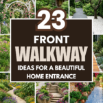 23 Front Walkway Ideas for a Beautiful Home Entrance