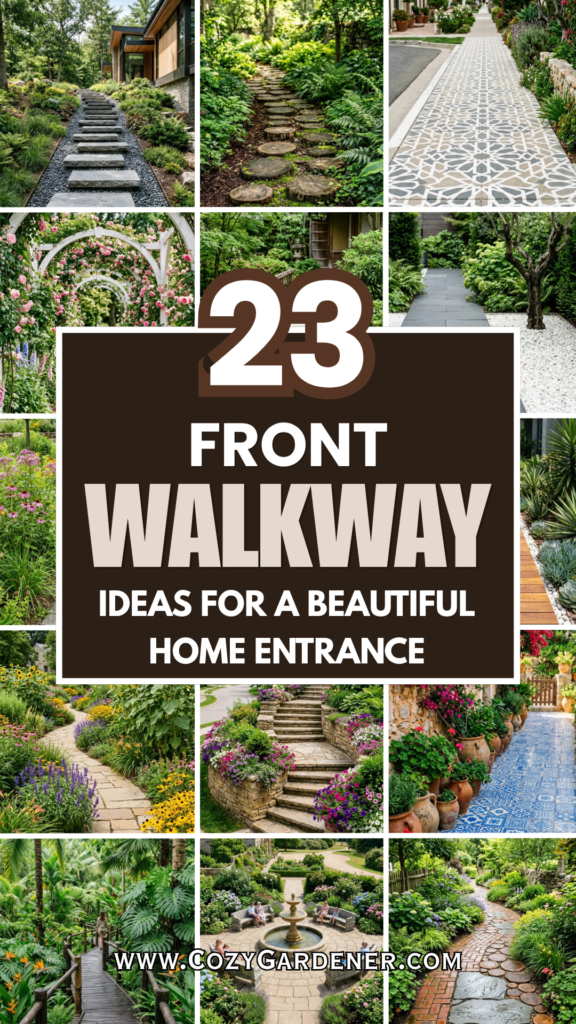 23 Front Walkway Ideas for a Beautiful Home Entrance