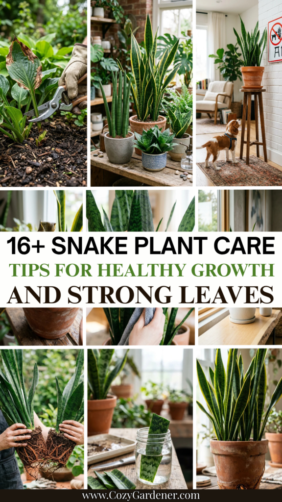 16 Snake Plant Care Tips for Healthy Growth and Strong Leaves