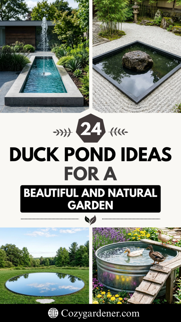 24 Duck Pond Ideas for a Beautiful and Natural Garden