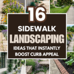 16 Sidewalk Landscaping Ideas That Instantly Boost Curb Appeal