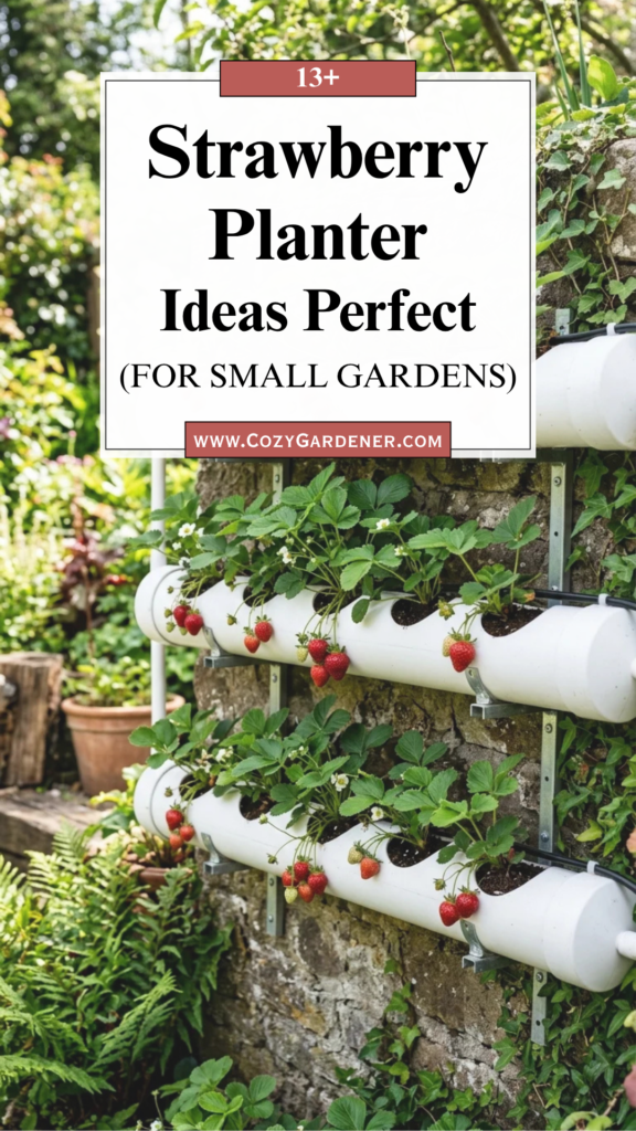 13 Strawberry Planter Ideas Perfect for Small Gardens