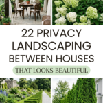 22 Privacy Landscaping Between Houses That Looks Beautiful