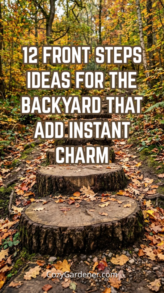 12 Front Steps Ideas for the Backyard That Add Instant Charm