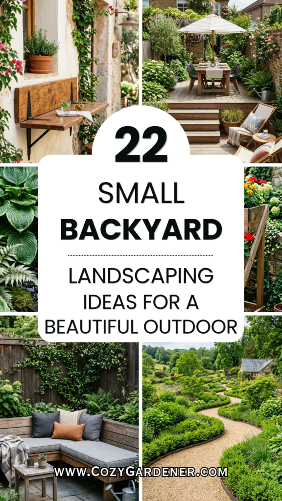 22 Small Backyard Landscaping Ideas for a Beautiful Outdoor Space