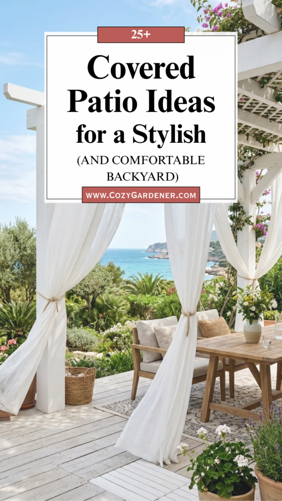 25 Covered Patio Ideas for a Stylish and Comfortable Backyard