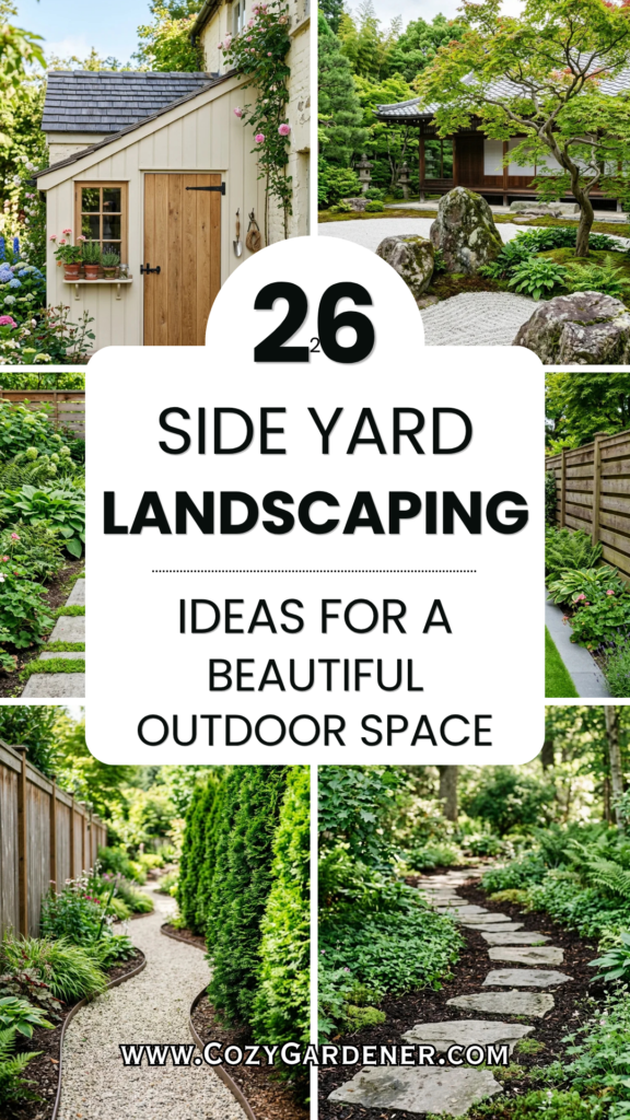 26 Side Yard Landscaping Ideas for a Beautiful Outdoor Space
