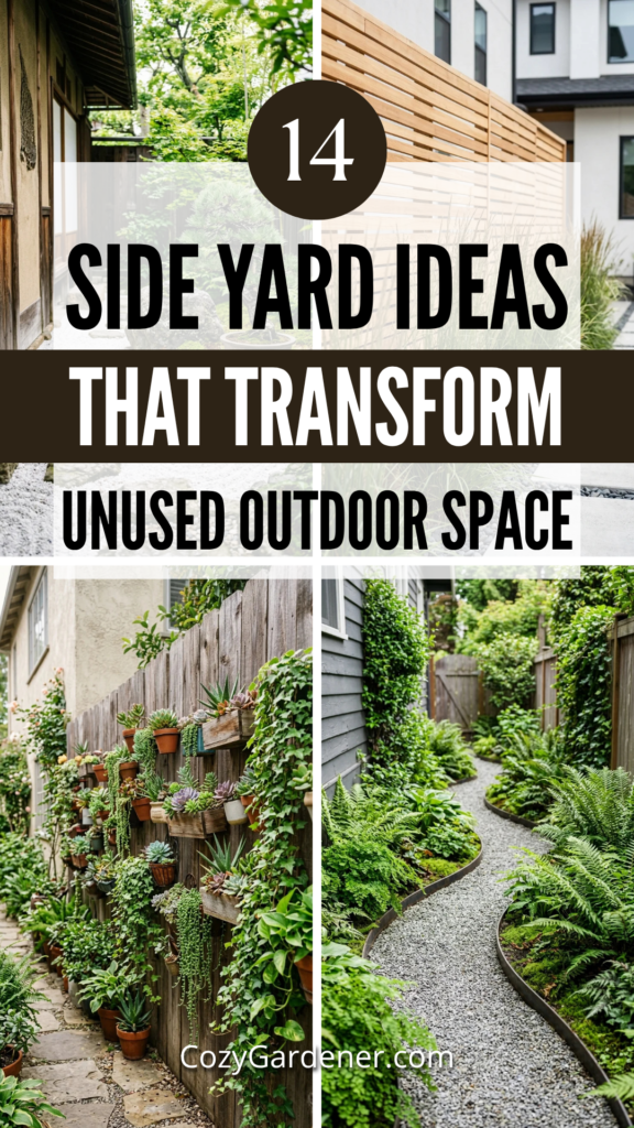 14 Side Yard Ideas That Transform Unused Outdoor Space