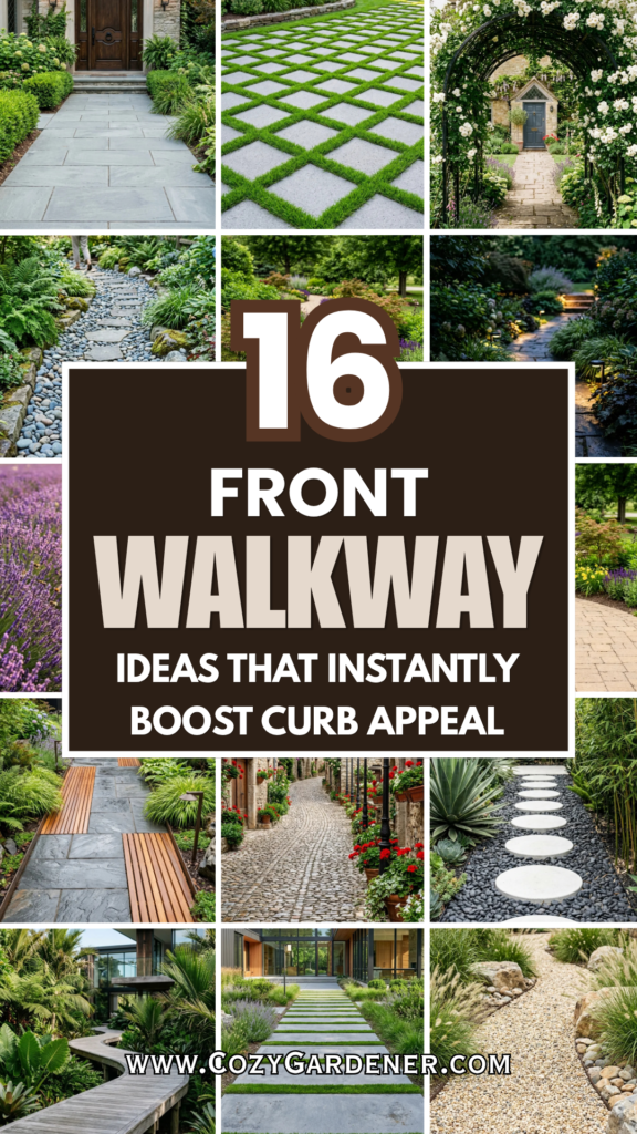 16 Front Walkway Ideas That Instantly Boost Curb Appeal