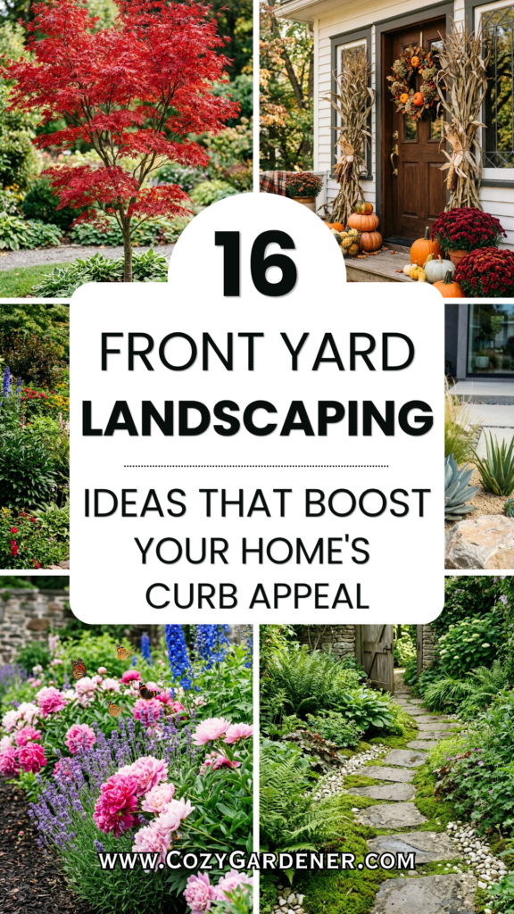 16 Front Yard Landscaping Ideas That Boost Your Home’s Curb Appeal