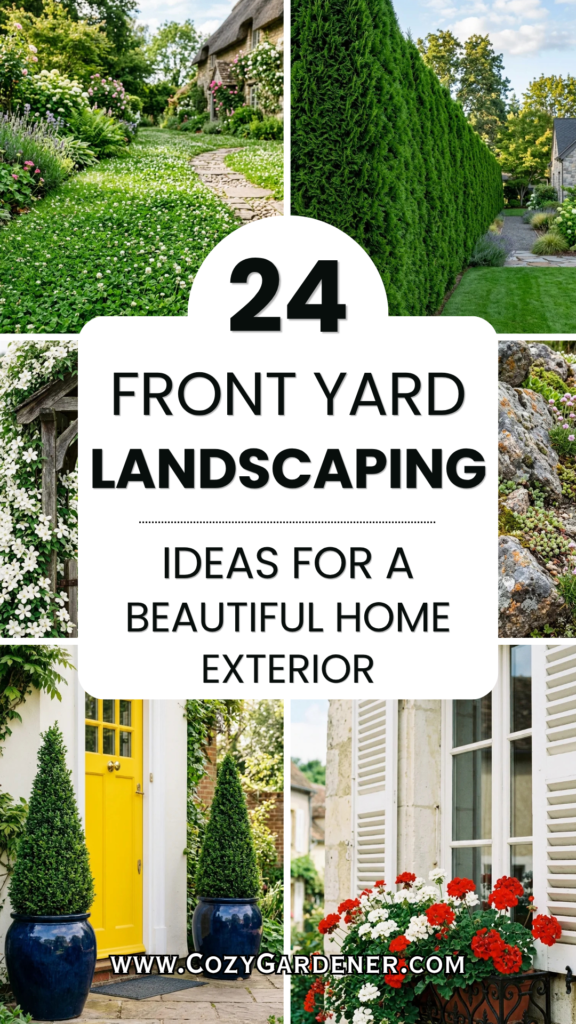 24 Front Yard Landscaping Ideas for a Beautiful Home Exterior