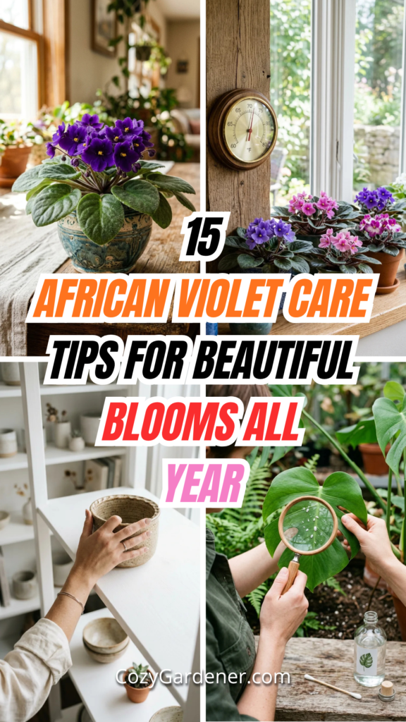 15 African Violet Care Tips for Beautiful Blooms All Year