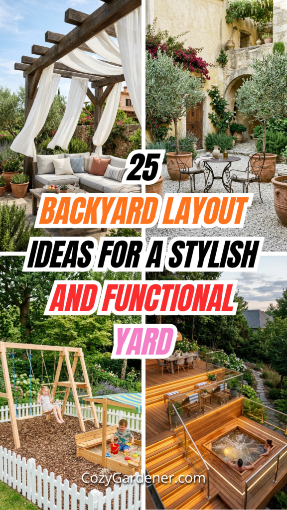 25 Backyard Layout Ideas for a Stylish and Functional Yard