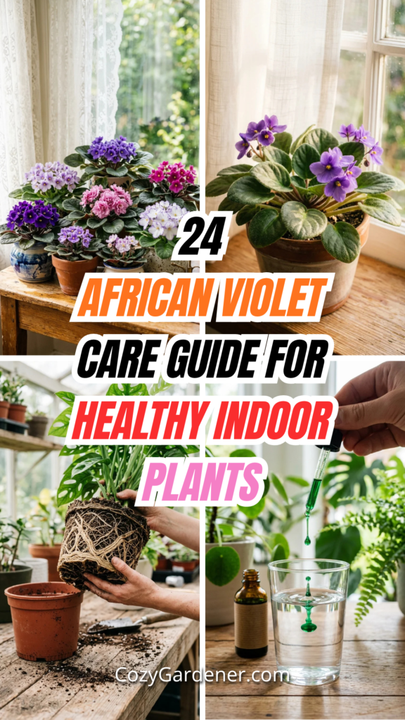 24 African Violet Care Guide for Healthy Indoor Plants