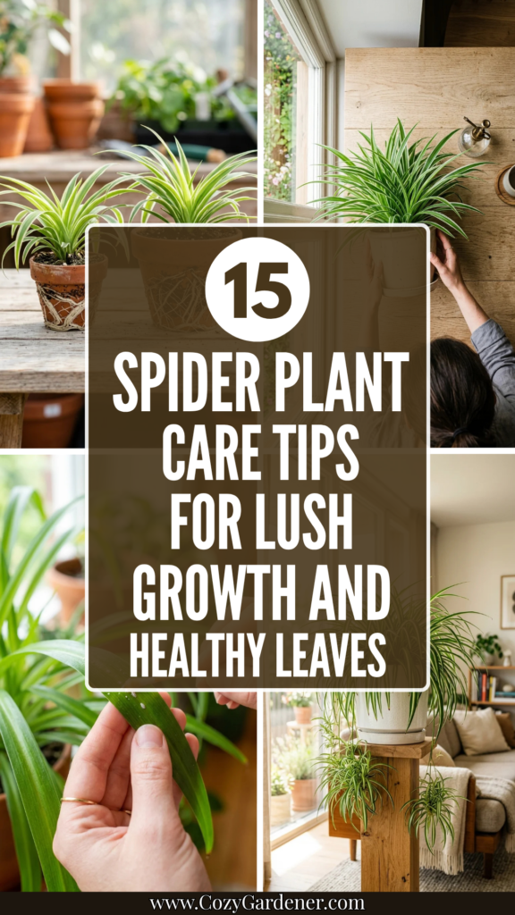 15 Spider Plant Care Tips for Lush Growth and Healthy Leaves
