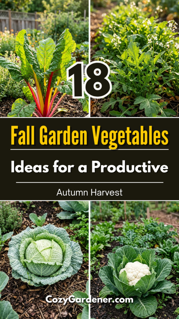 18 Fall Garden Vegetables Ideas for a Productive Autumn Harvest