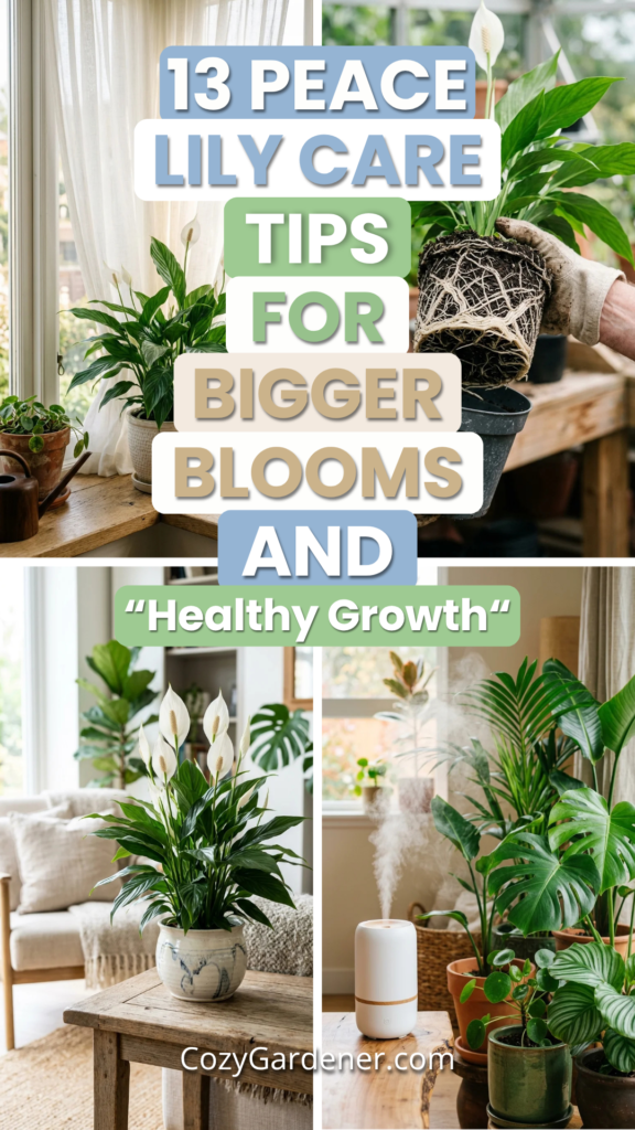 13 Peace Lily Care Tips for Bigger Blooms and Healthy Growth