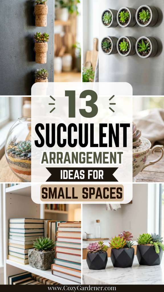 13 Succulent Arrangement Ideas for Small Spaces That Look Amazing