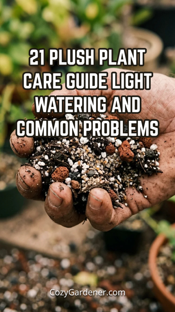 21 Plush Plant Care Guide: Light, Watering, and Common Problems
