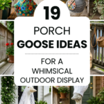 19 Porch Goose Ideas for a Whimsical Outdoor Display