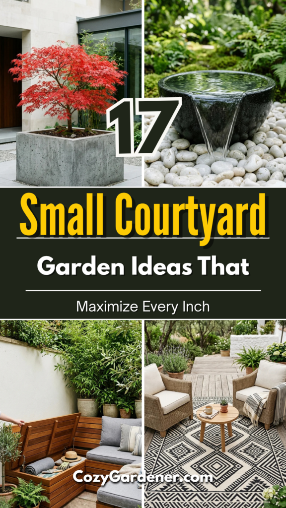 17 Small Courtyard Garden Ideas That Maximize Every Inch