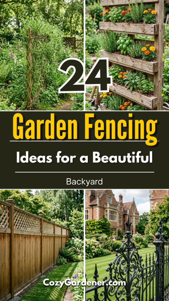 24 Garden Fencing Ideas for a Beautiful Backyard