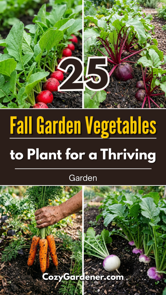 25 Fall Garden Vegetables to Plant for a Thriving Garden