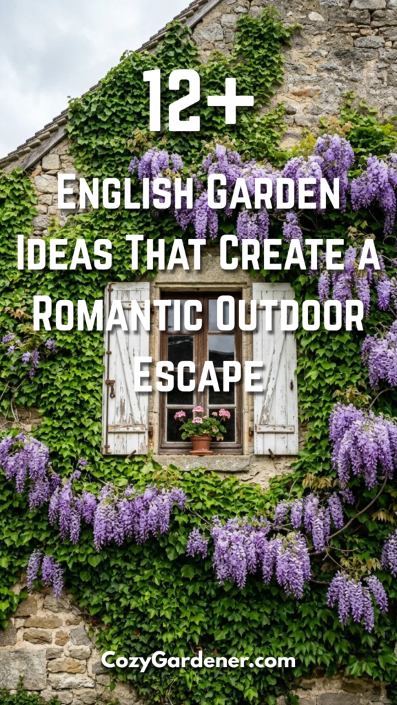 12 English Garden Ideas That Create a Romantic Outdoor Escape