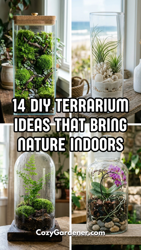 14 DIY Terrarium Ideas That Bring Nature Indoors