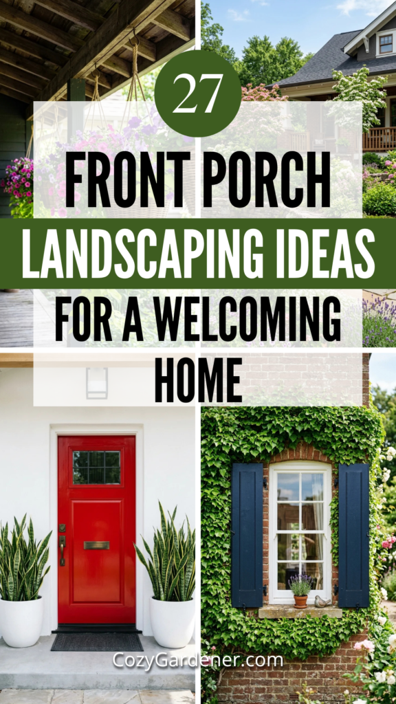 27 Front Porch Landscaping Ideas for a Welcoming Home