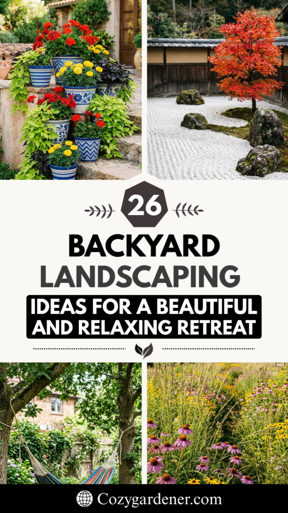 26 Backyard Landscaping Ideas for a Beautiful and Relaxing Retreat