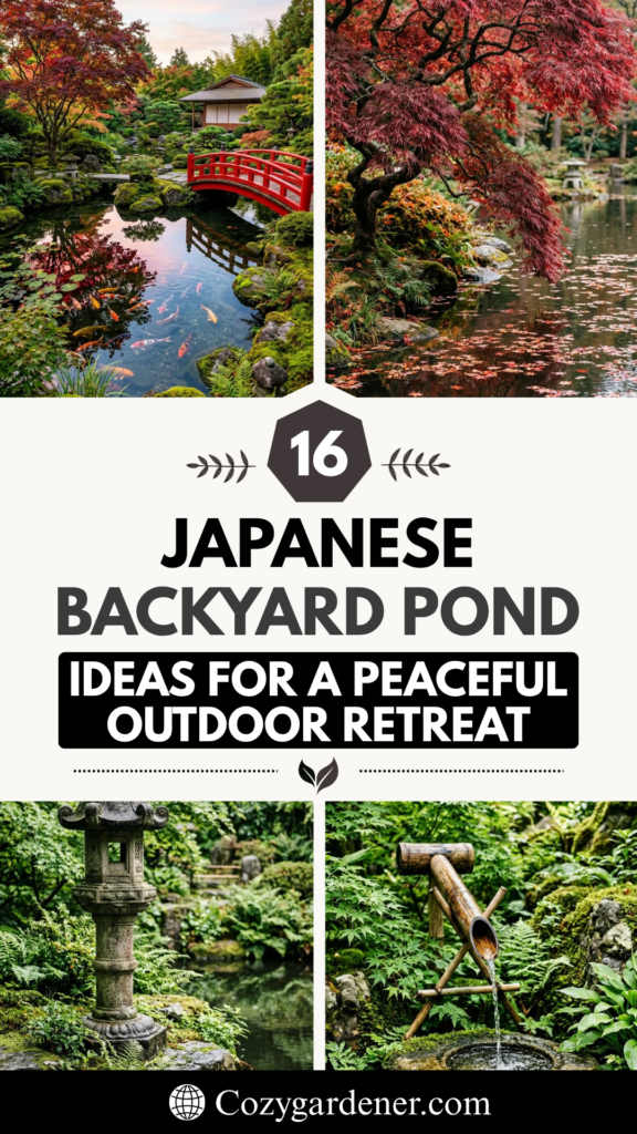 16 Japanese Backyard Pond Ideas for a Peaceful Outdoor Retreat