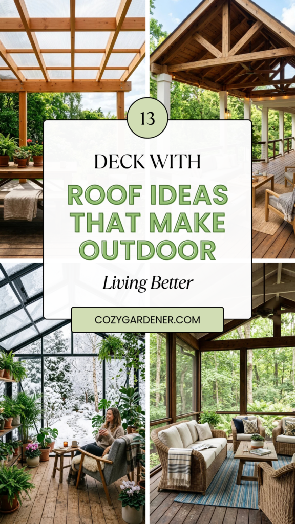 13 Deck With Roof Ideas That Make Outdoor Living Better