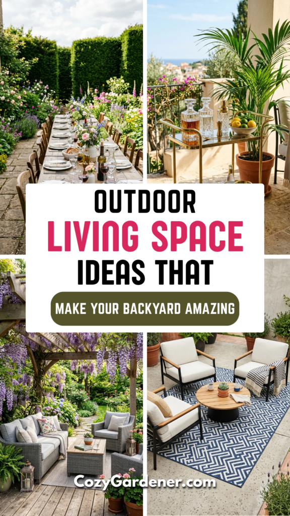 16 Outdoor Living Space Ideas That Make Your Backyard Amazing