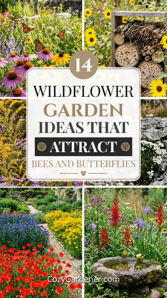 14 Wildflower Garden Ideas That Attract Bees and Butterflies