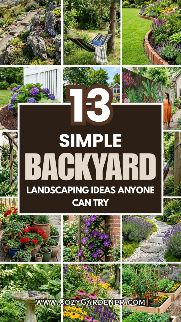 13 Simple Backyard Landscaping Ideas Anyone Can Try