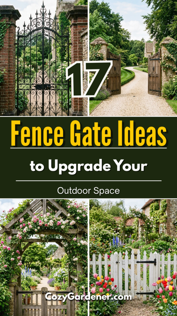 17 Fence Gate Ideas to Upgrade Your Outdoor Space