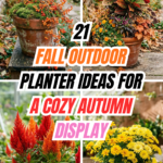 21 Fall Outdoor Planter Ideas for a Cozy Autumn Display