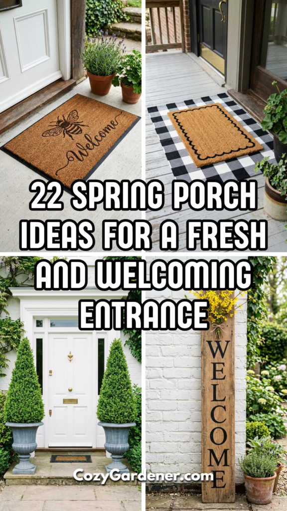 22 Spring Porch Ideas for a Fresh and Welcoming Entrance