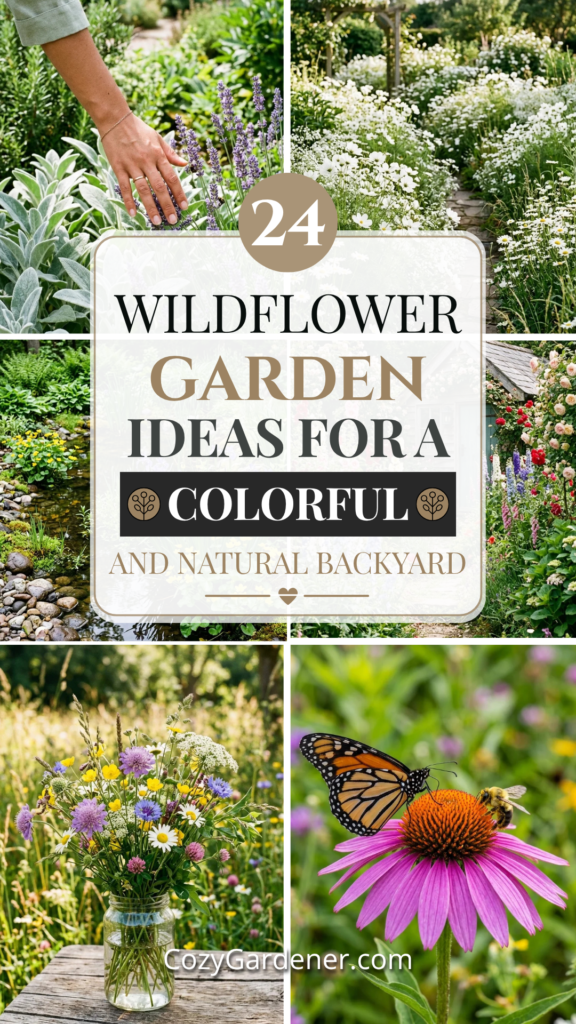 24 Wildflower Garden Ideas for a Colorful and Natural Backyard