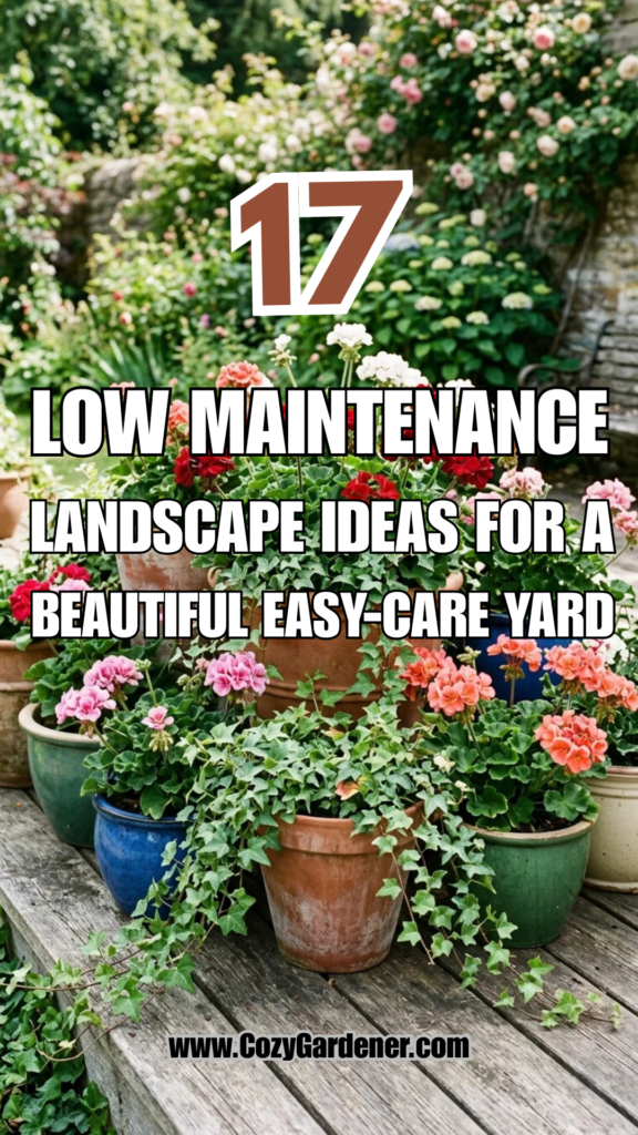 17 Low Maintenance Landscape Ideas for a Beautiful Easy-Care Yard