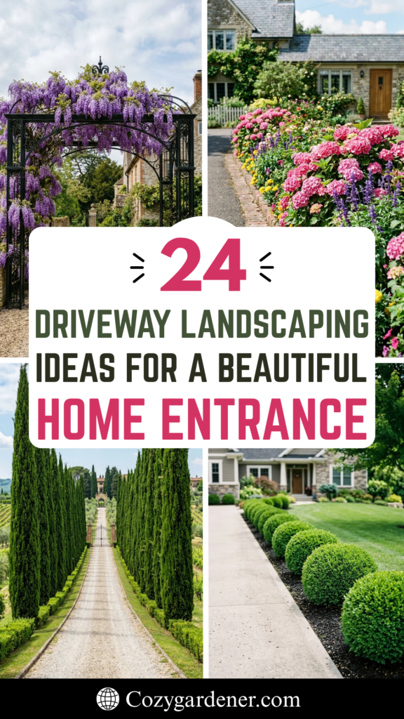 24 Driveway Landscaping Ideas for a Beautiful Home Entrance