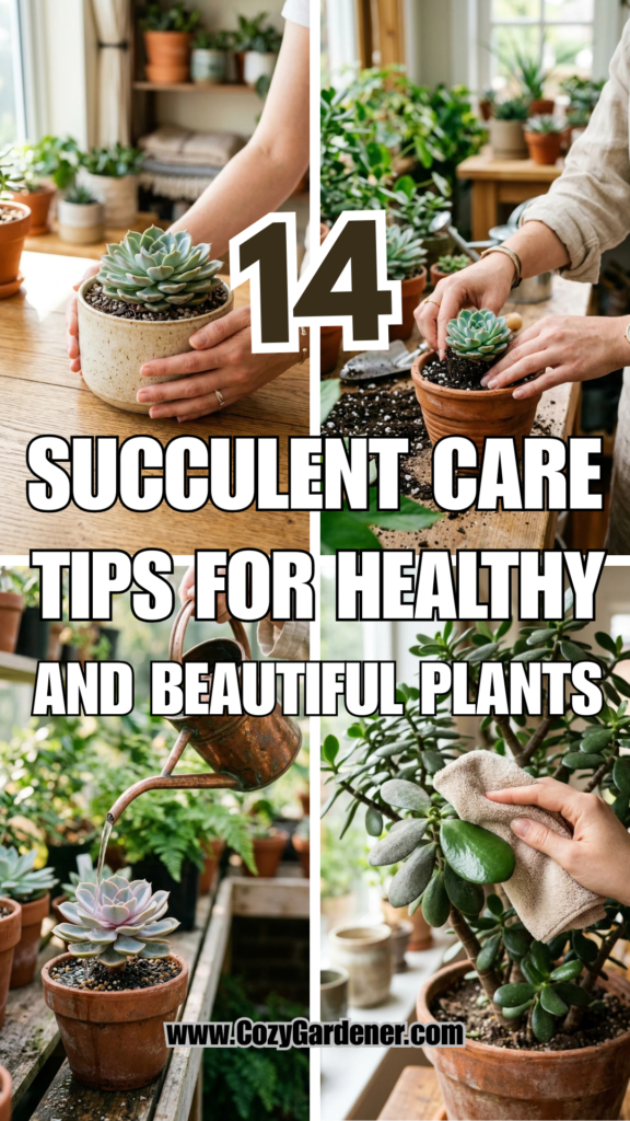 14 Succulent Care Tips for Healthy and Beautiful Plants