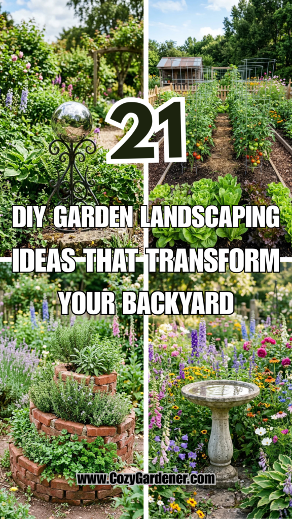 21 DIY Garden Landscaping Ideas That Transform Your Backyard