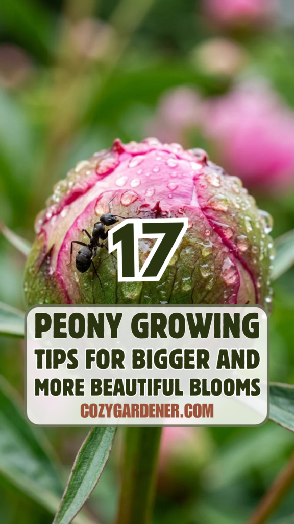 17 Peony Growing Tips for Bigger and More Beautiful Blooms