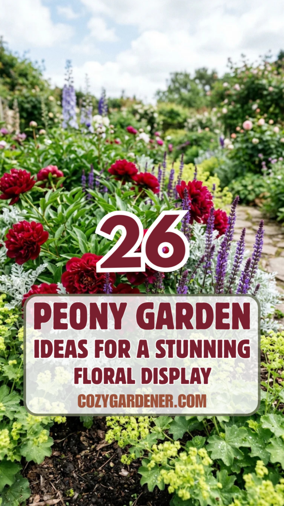 26 Peony Garden Ideas for a Stunning Floral Display