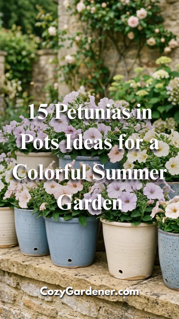 15 Petunias in Pots Ideas for a Colorful Summer Garden