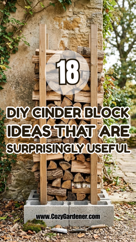 18 DIY Cinder Block Ideas That Are Surprisingly Useful