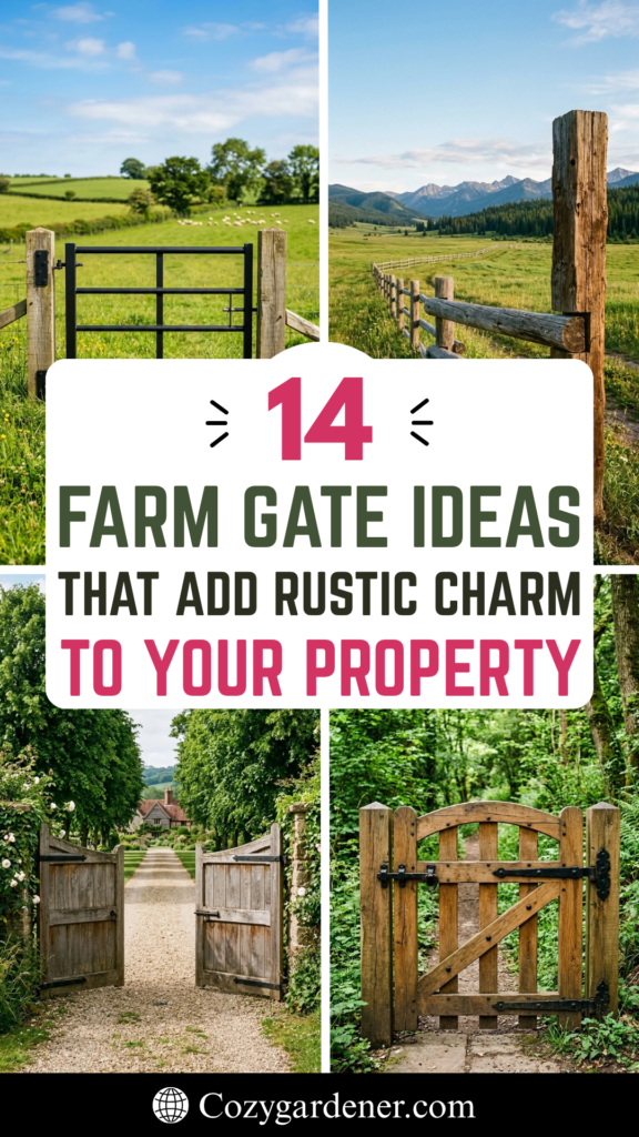 14 Farm Gate Ideas That Add Rustic Charm to Your Property
