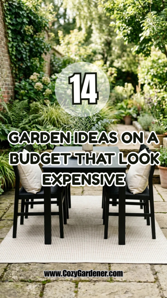 14 Garden Ideas on a Budget That Look Expensive